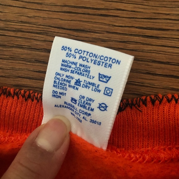 Vintage Jerzees Halloween Witch Cat Crewneck Sweatshirt - Picture 11 of 11